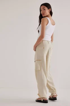 Pilcro Drawstring Cargo Pants -Fashion Clothing Shop 4123942870019 012 b5