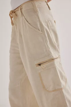 Pilcro Drawstring Cargo Pants -Fashion Clothing Shop 4123942870019 012 b6