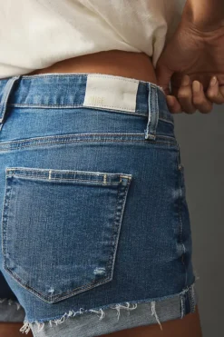 Paige Jimmy Jimmy Raw-Cuff Shorts -Fashion Clothing Shop 4125057270050 040 b4