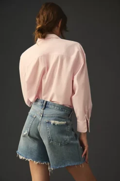 AGOLDE Parker Long Cuff Shorts -Fashion Clothing Shop 4125225550097 092 b3