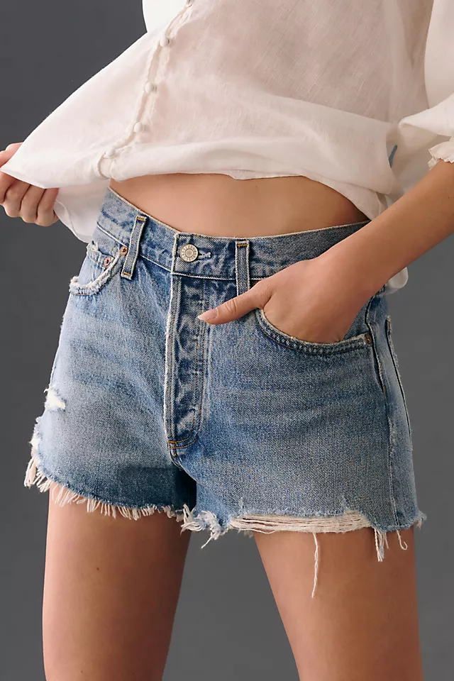 AGOLDE Parker Vintage Cut-Off Shorts 4 AGOLDE Parker Vintage Cut-Off Shorts - Image 2