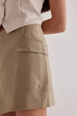 By Anthropologie Clean Utility Skort -Fashion Clothing Shop 4125572540001 031 b6