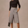 Maeve Tailored Culotte Shorts -Fashion Clothing Shop 4125609130036 018 b