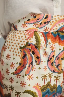 Farm Rio Macaw Island Shorts -Fashion Clothing Shop 4125638280041 069 b4