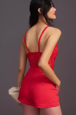 Maeve Cotton Shorts -Fashion Clothing Shop 4125652010003 060 b3