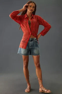 One Teaspoon Hendrixe Super Relaxed Shaker Shorts