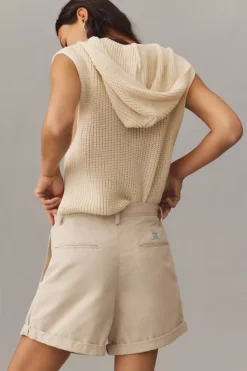 Denimist Blair Double-Pleated Shorts -Fashion Clothing Shop 4125915450001 011 b2