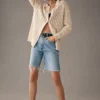 Frame High-Rise Bermuda Shorts -Fashion Clothing Shop 4125941520005 092 b