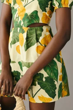 Farm Rio Cutout Tie-Back Romper -Fashion Clothing Shop 4125952480001 039 b4