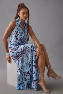 Corey Lynn Calter Sleeveless Shirt Dress 12 Corey Lynn Calter Sleeveless Shirt Dress -Fashion Clothing Shop 4130024090127 049 b4