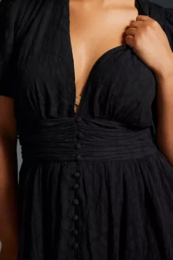 The Katerina Button-Front Dress -Fashion Clothing Shop 4130089540099 001 c2