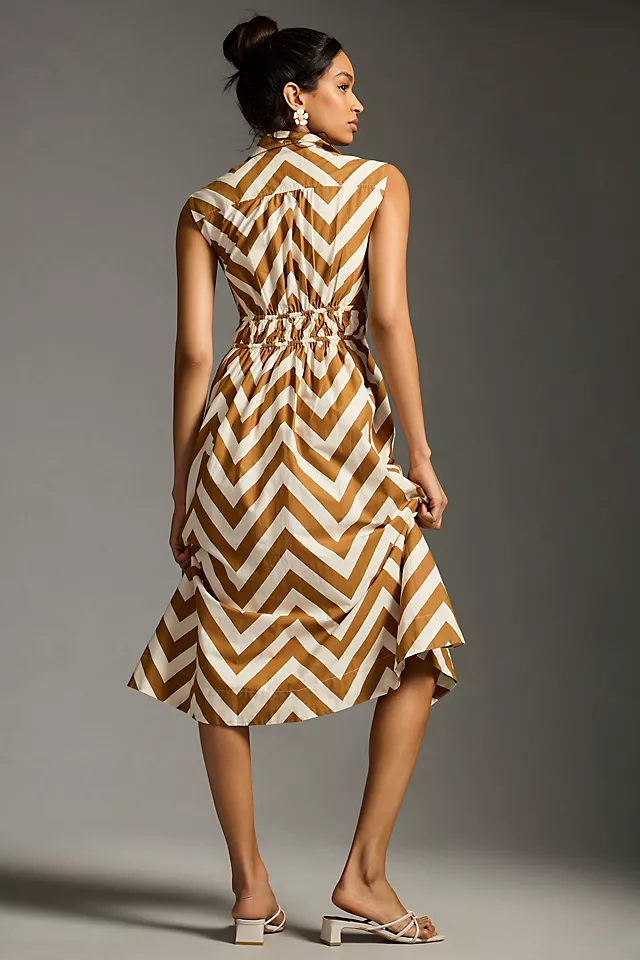 Maeve Sleeveless Shirt Dress 7 Maeve Sleeveless Shirt Dress - Image 5