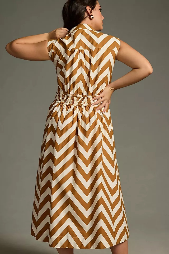 Maeve Sleeveless Shirt Dress 4 Maeve Sleeveless Shirt Dress - Image 2