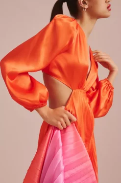 Delfi Collective Long-Sleeve Ombre Maxi Dress -Fashion Clothing Shop 4130572650076 066 b3