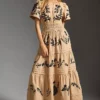 The Somerset Maxi Dress: Embroidered Edition -Fashion Clothing Shop 4130578570023 014 b