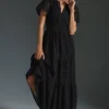 The Somerset Maxi Dress: Eyelet Edition -Fashion Clothing Shop 4130647160185 001 b