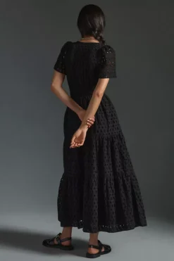 The Somerset Maxi Dress: Eyelet Edition -Fashion Clothing Shop 4130647160185 001 b3