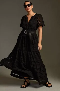 The Somerset Maxi Dress: Eyelet Edition -Fashion Clothing Shop 4130647160185 001 c