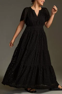 The Somerset Maxi Dress: Eyelet Edition -Fashion Clothing Shop 4130647160185 001 c4