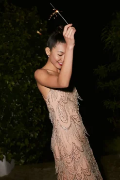 Helsi Beaded Fringe Maxi Dress -Fashion Clothing Shop 4130941740010 023 b17