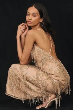 Helsi Beaded Fringe Maxi Dress -Fashion Clothing Shop 4130941740010 023 b4