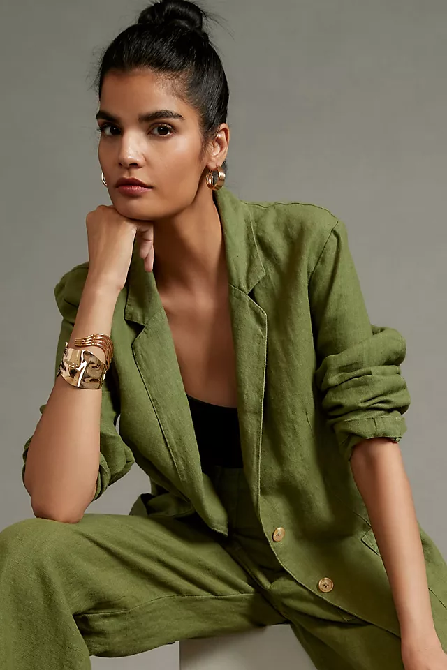 Velvet By Graham & Spencer Cassie Linen Blazer 3 Velvet By Graham & Spencer Cassie Linen Blazer