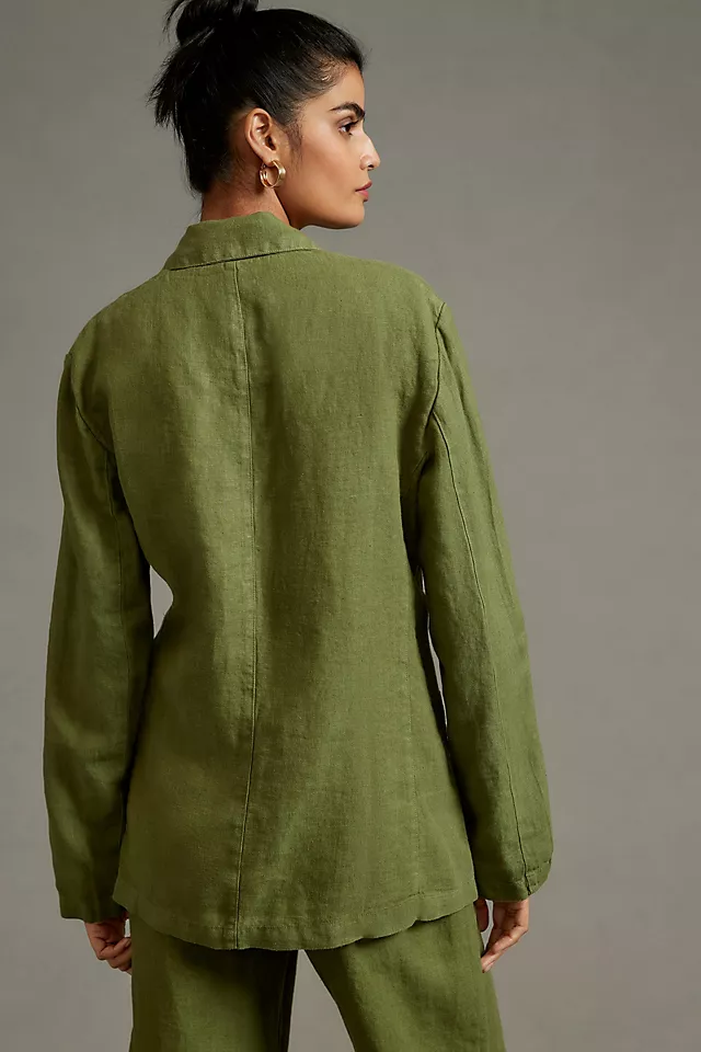 Velvet By Graham & Spencer Cassie Linen Blazer 4 Velvet By Graham & Spencer Cassie Linen Blazer - Image 2