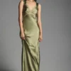 Reformation Chania Silk Dress -Fashion Clothing Shop 4139952400059 030 b