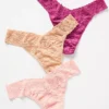 Hanky Panky Original Rise Thongs, Set Of 3 -Fashion Clothing Shop 4140036250273 090 b