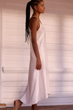 Flora Nikrooz Genevive Lace-Trimmed V-Neck Chemise -Fashion Clothing Shop 4141014040179 011 b4