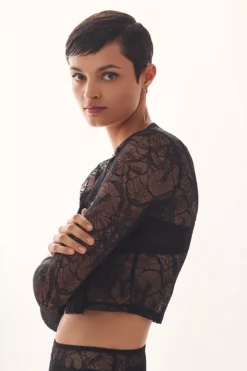 Only Hearts Lace Mushroom Top -Fashion Clothing Shop 4141054990007 001 b2