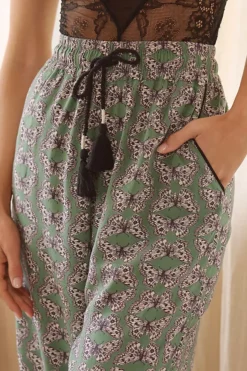 By Anthropologie Wide-Leg Sleep Pants -Fashion Clothing Shop 4141264840077 038 b4