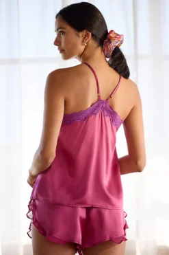 Love Stories Mae Silk Ruffle Sleep Shorts -Fashion Clothing Shop 4141382760019 062 b3