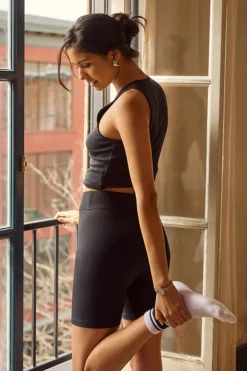 Eberjey Ribbed Bike Shorts -Fashion Clothing Shop 4141400580252 001 b3