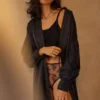 Lunya Washable Silk Robe -Fashion Clothing Shop 4141949570004 001 b