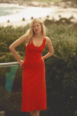 LSPACE Jenna Scoop-Neck Dress