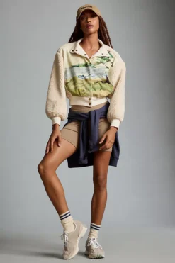 Daily Practice By Anthropologie Faux Shearling Jacket -Fashion Clothing Shop 4149345460133 015 b3