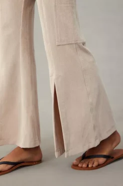 Daily Practice By Anthropologie Drawstring Flare Pants -Fashion Clothing Shop 4149346380016 012 b3