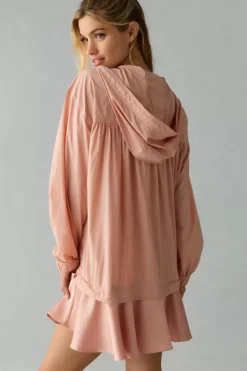 Daily Practice By Anthropologie Ruffle-Hem Half-Zip Pullover Dress -Fashion Clothing Shop 4149370060058 066 b3