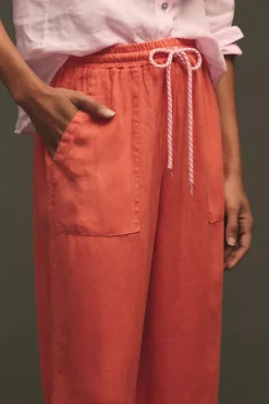 Sundry Pull-On Linen Pants 9 Sundry Pull-On Linen Pants -Fashion Clothing Shop 4149402760838 084 b4