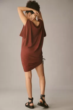 Daily Practice By Anthropologie Ruched Sleeveless Dress -Fashion Clothing Shop 4149522160064 052 c2