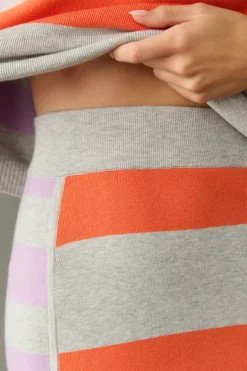 Daily Practice By Anthropologie Glens Striped Sweater Skirt -Fashion Clothing Shop 4149593580052 059 b4