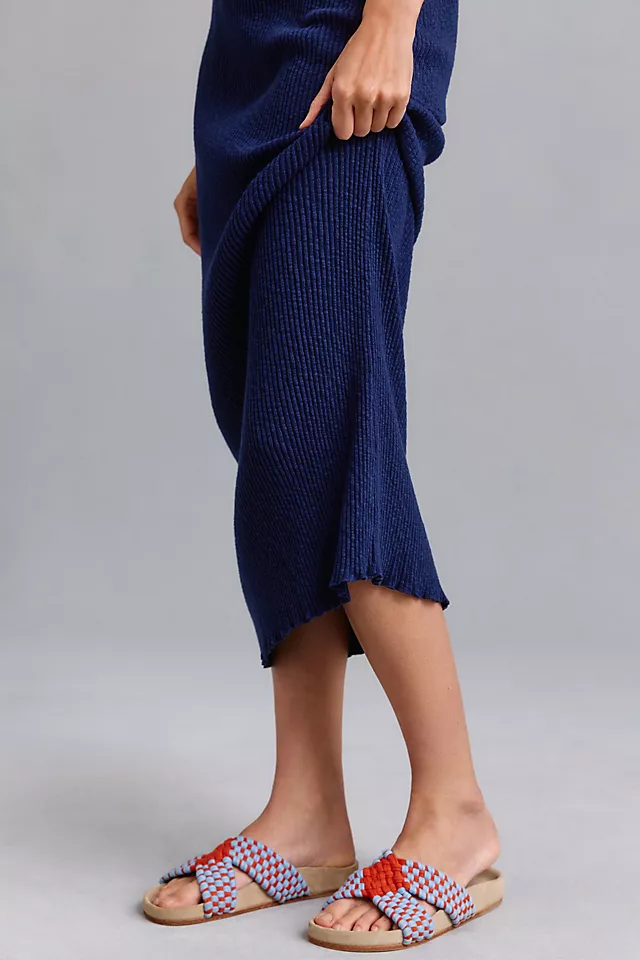 T.La Slim Rib Knit Skirt 5 T.La Slim Rib Knit Skirt - Image 3