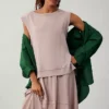 Daily Practice By Anthropologie Layered Short-Sleeve Asymmetrical Dress -Fashion Clothing Shop 4149659770037 054 b