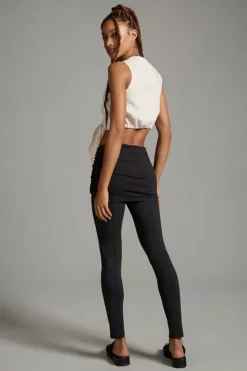 Daily Practice By Anthropologie Ruched Skirt Leggings -Fashion Clothing Shop 4149916210029 001 b4