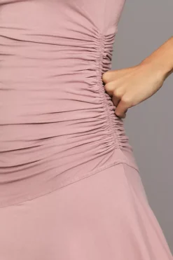 Daily Practice By Anthropologie Sleeveless Side-Ruched Dress -Fashion Clothing Shop 4149916210120 054 b4