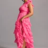 Mac Duggal Plus Tiered V-Neckline Ruched Gown -Fashion Clothing Shop 4428637940053 066 c