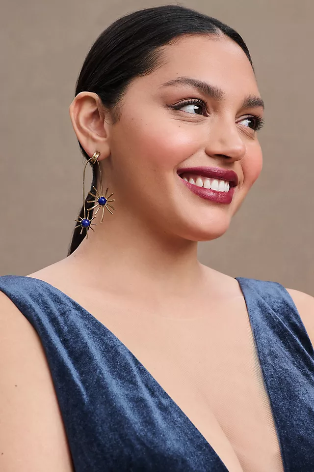 Jenny Yoo Logan Deep-V Velvet Column Gown 9 Jenny Yoo Logan Deep-V Velvet Column Gown - Image 7