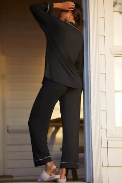 Eberjey Gisele Long-Sleeved Sleep Set -Fashion Clothing Shop 53339735 001 b5