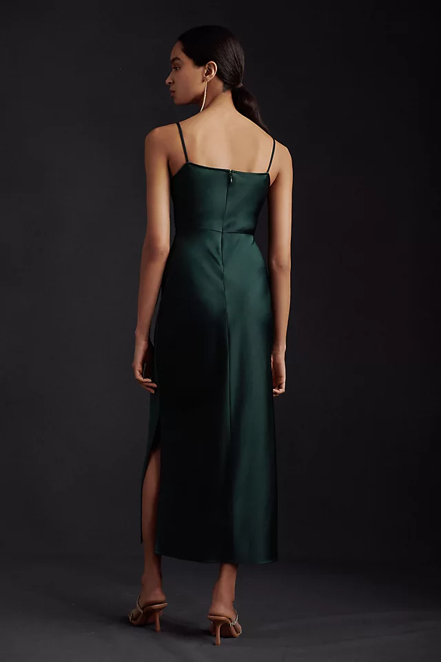 BHLDN Cali Satin Cowl-Neck Midi Slip Dress 5 BHLDN Cali Satin Cowl-Neck Midi Slip Dress - Image 3